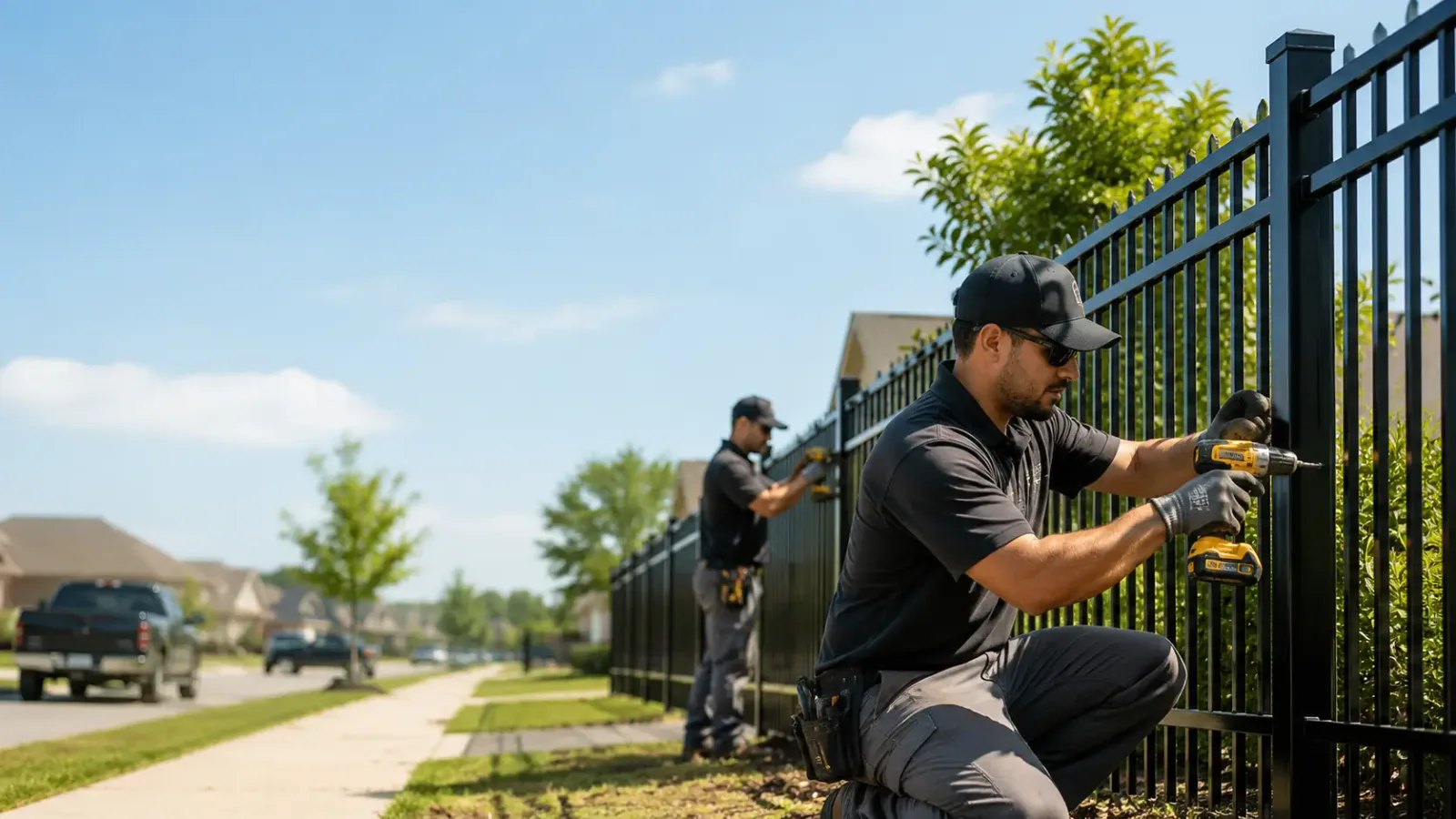 Metal Fence Installation in Creola, AL